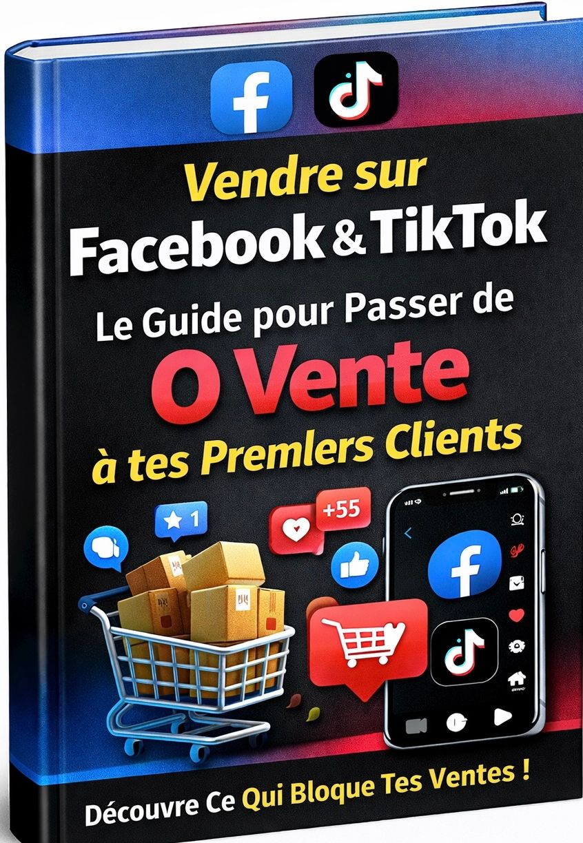 📘 Vendre sur Facebook & TikTok : Le guide pour passer de 0 vente à tes premiers clients