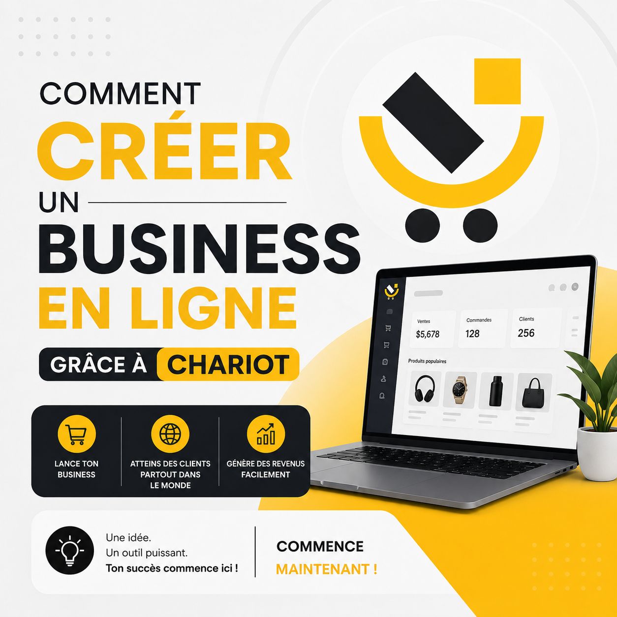 Comment vendre sur chariow