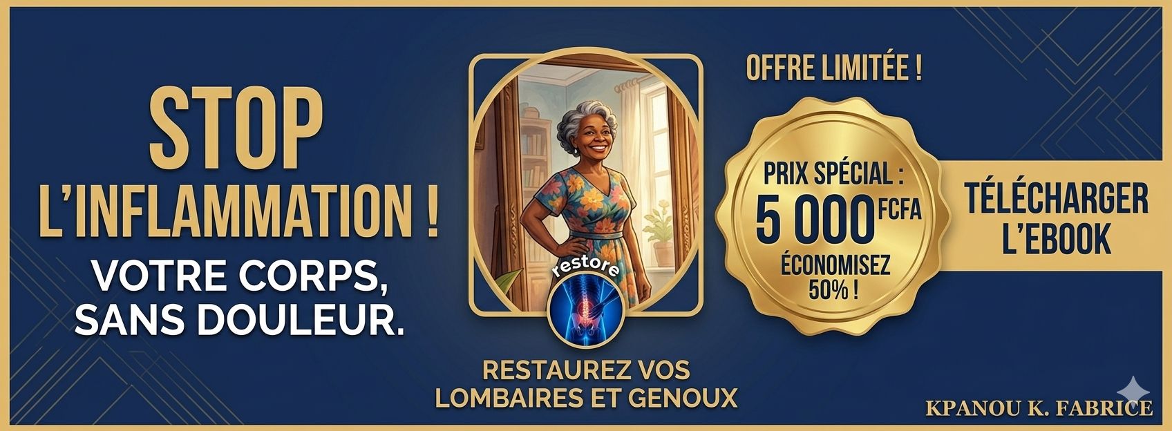 Le guide révolutionnaire pour restaurer vos lombaires et vos genoux à la maison + BONUS 🎁