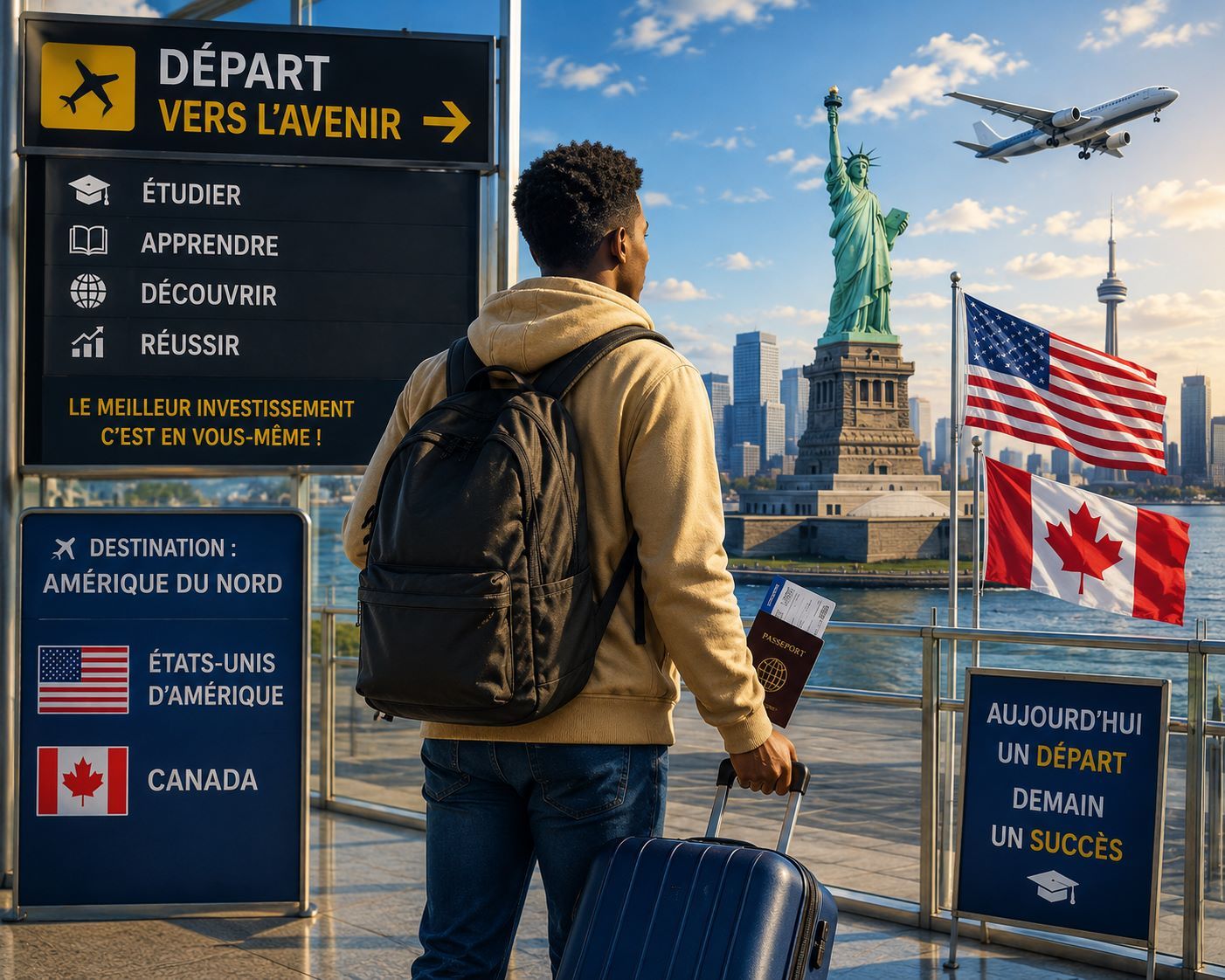 COMMENT ETUDIER GRATUITEMENT AUX ETATS UNIS ET AU CANADA