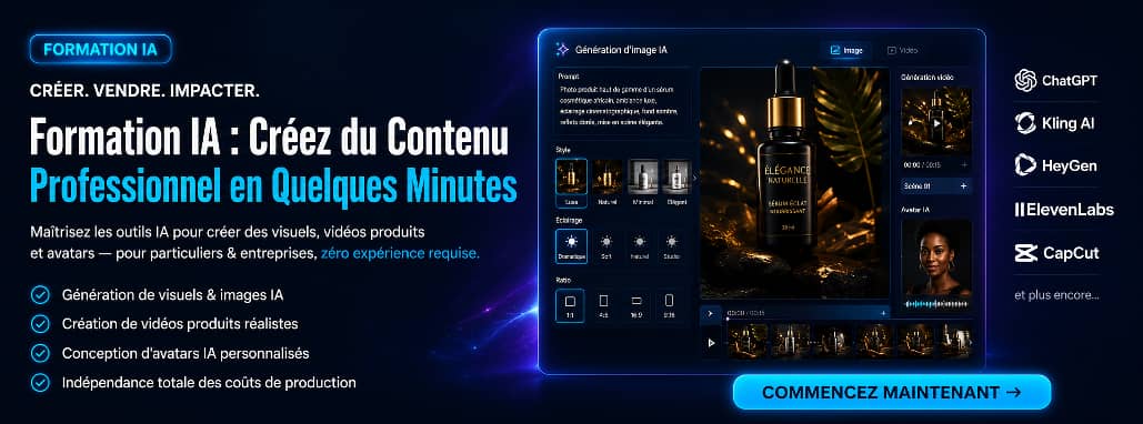 Formation IA : Créez du Contenu Professionnel en Quelques Minutes