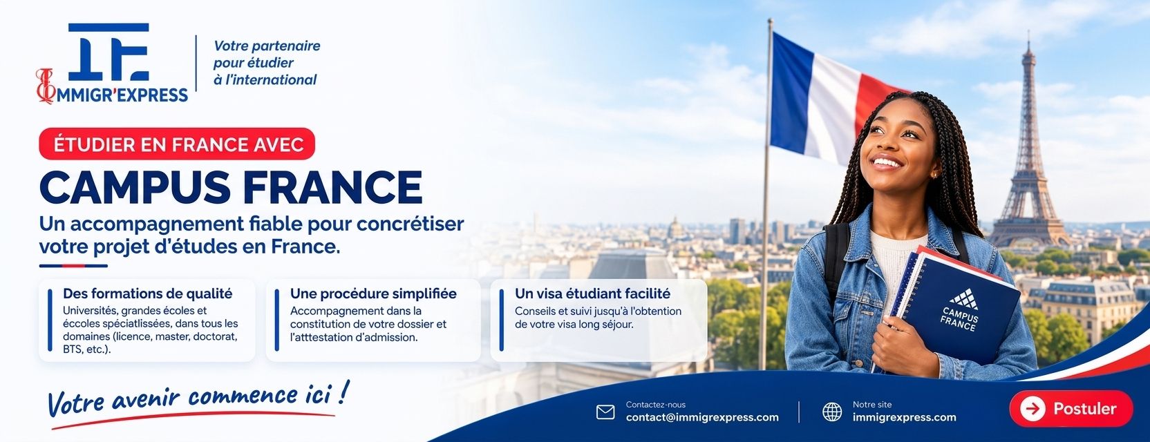 🇫🇷 Étudier en France avec Campus France : l’accompagnement complet, de A à Z