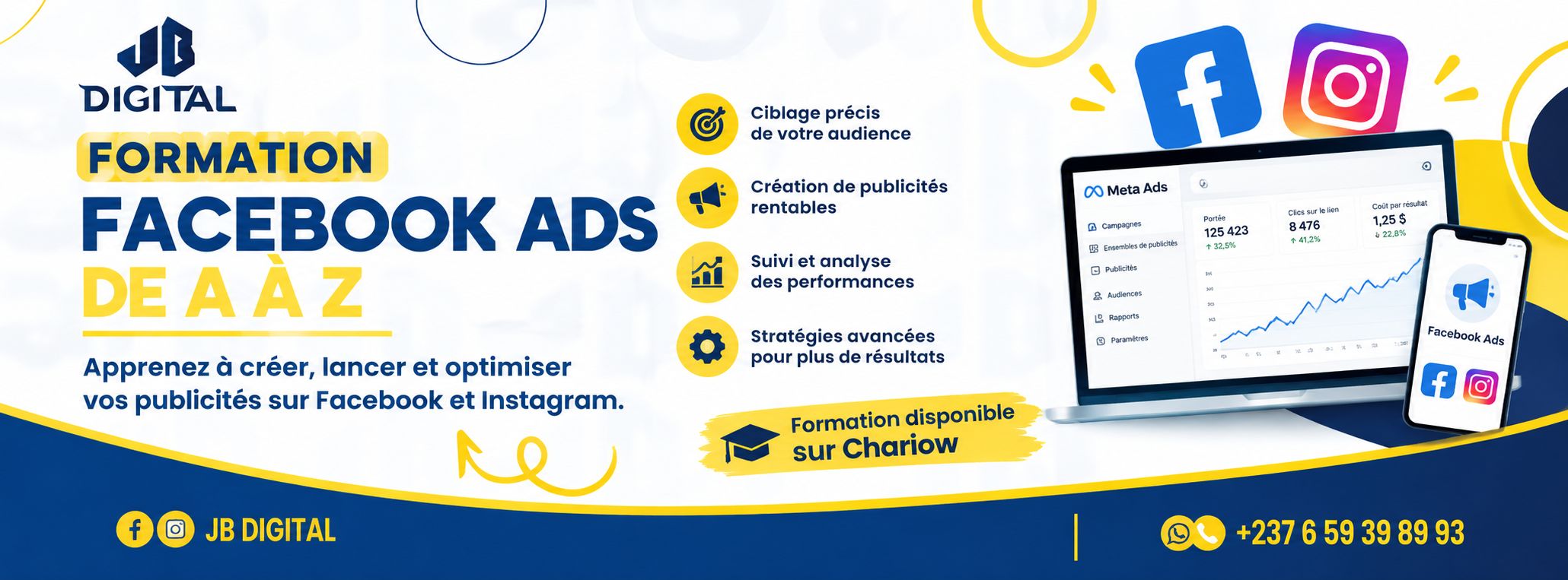 Facebook Ads Pro : maîtriser la publicité de A à Z