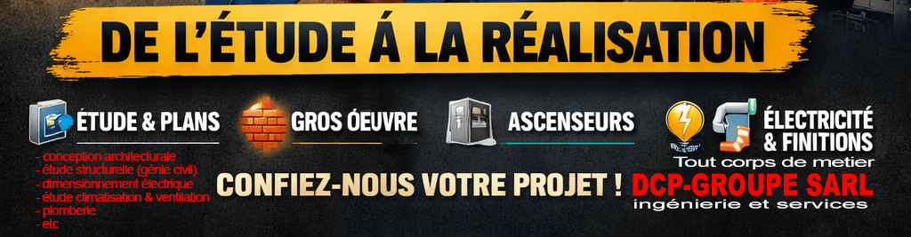 🏗 DECOUVREZ TOUS NOS SERVICES DANS LES METIERS DU BTP