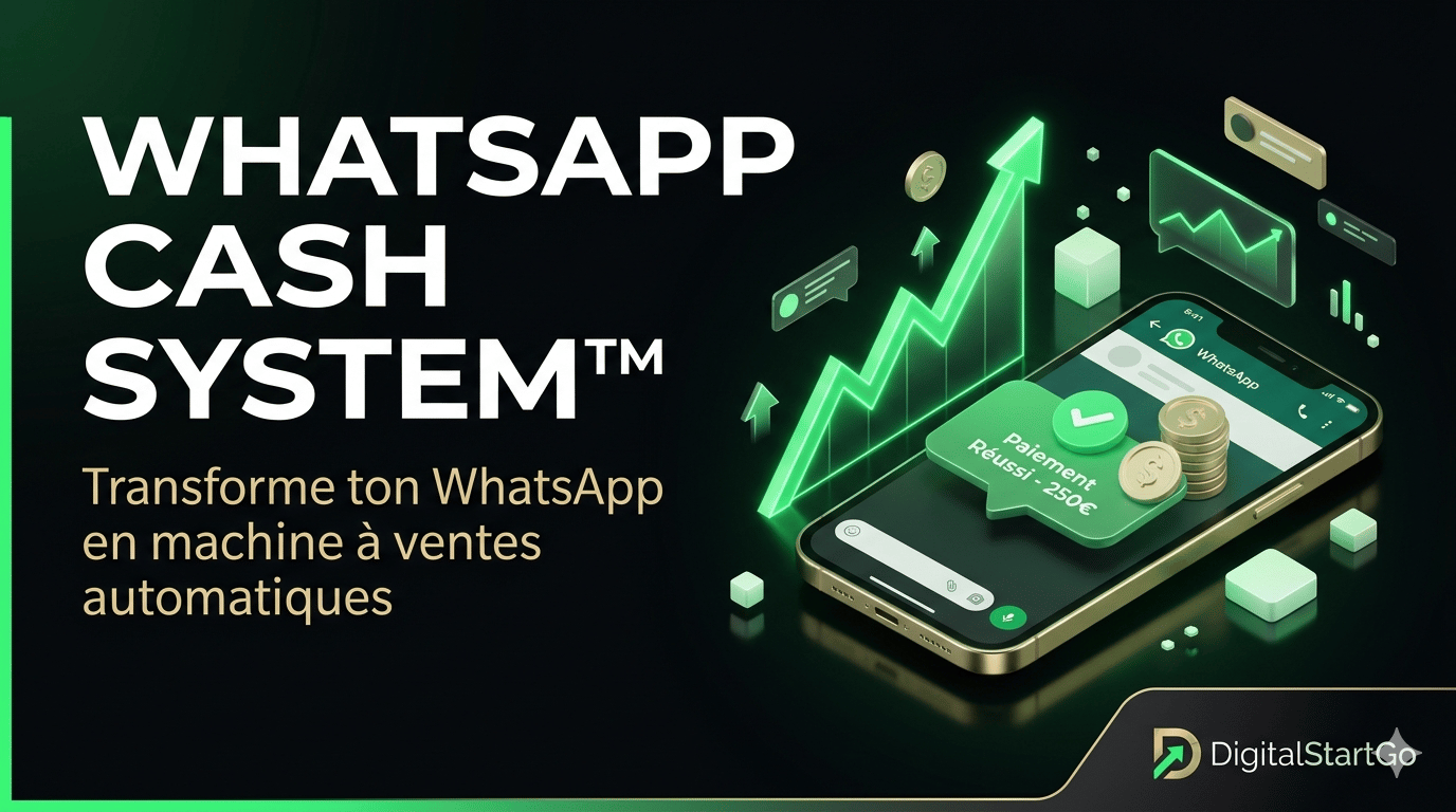 💬 WhatsApp Cash System™ Transforme ton WhatsApp en machine à ventes automatiques 🚀