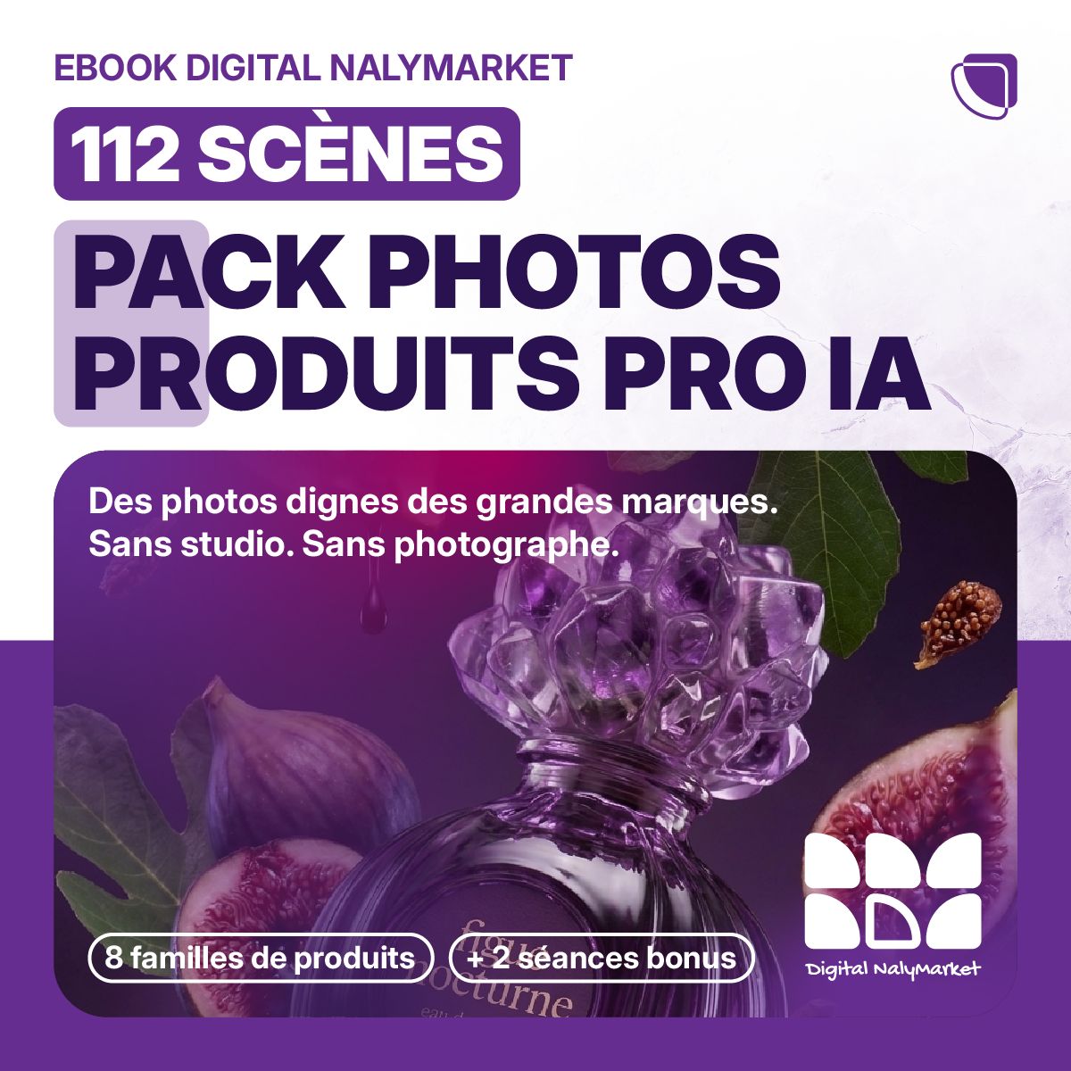 Pack Photos Produits IA (112 Scènes)