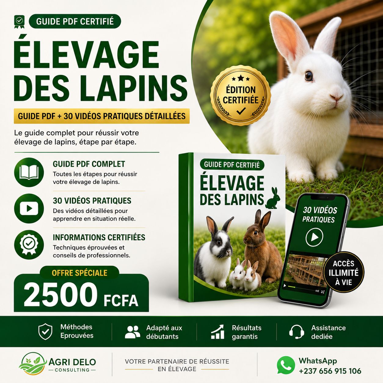 Guide LAPIN : pdf+ 30 vidéo pratique
