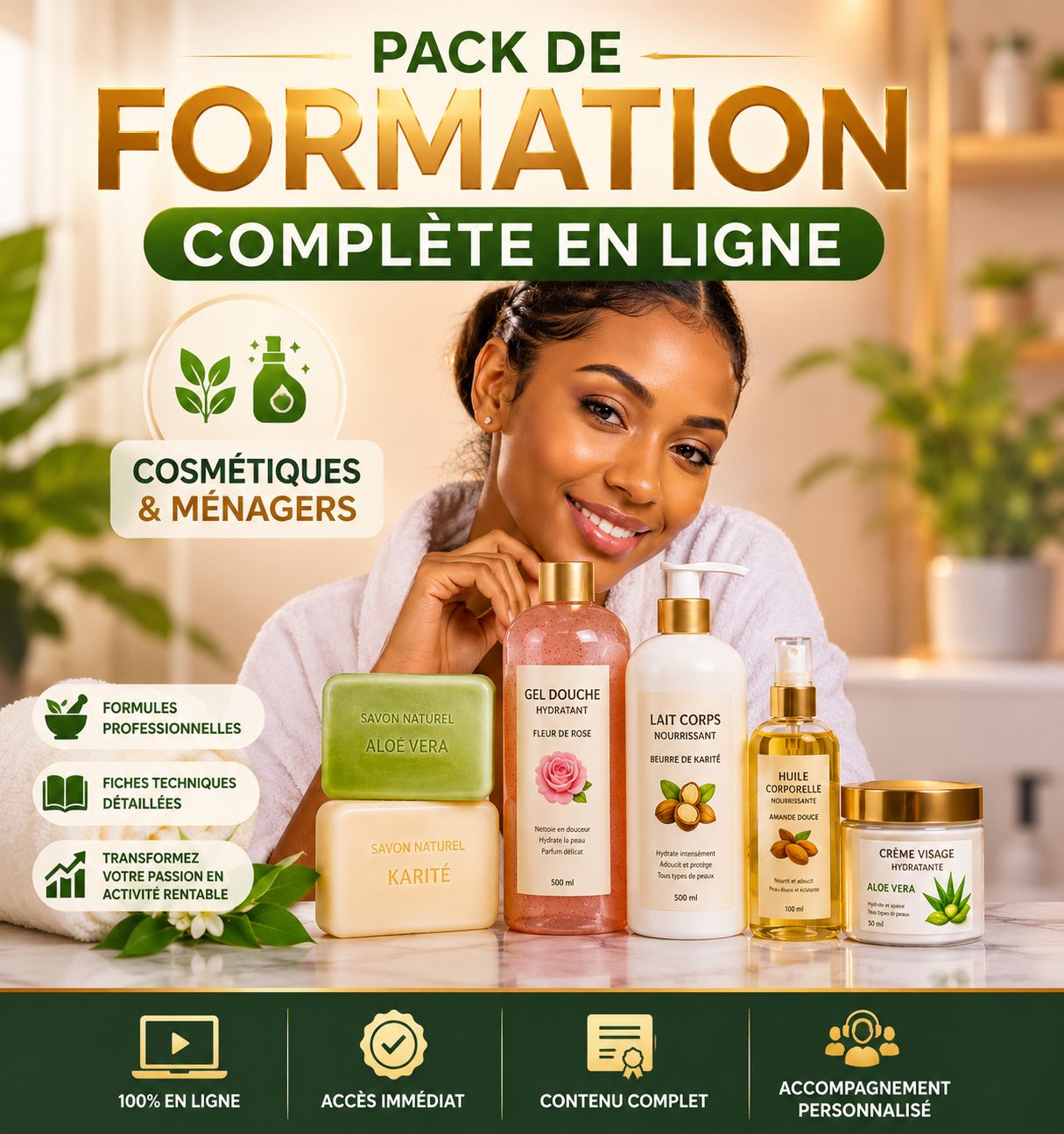 Formation cosmétiques & ménagers