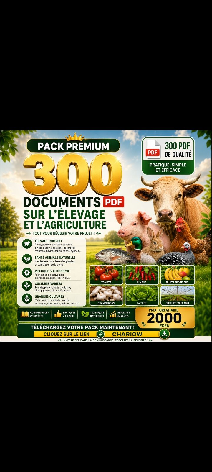 Pack 300 Guides agricoles