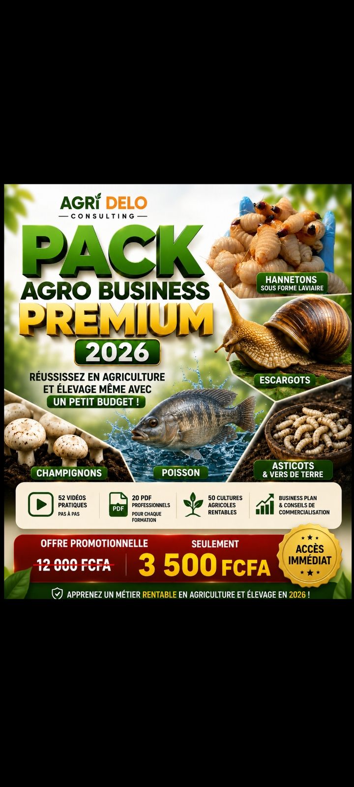 Pack Agricole 5 formations