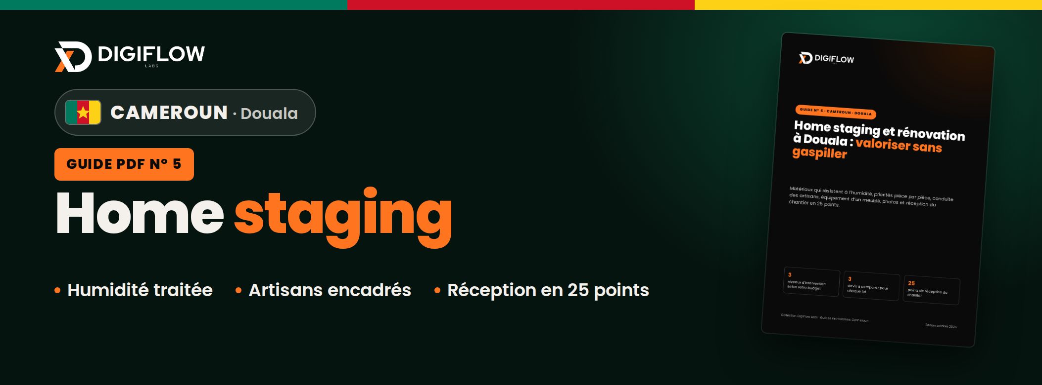 Cameroun · Home staging et rénovation à Douala
