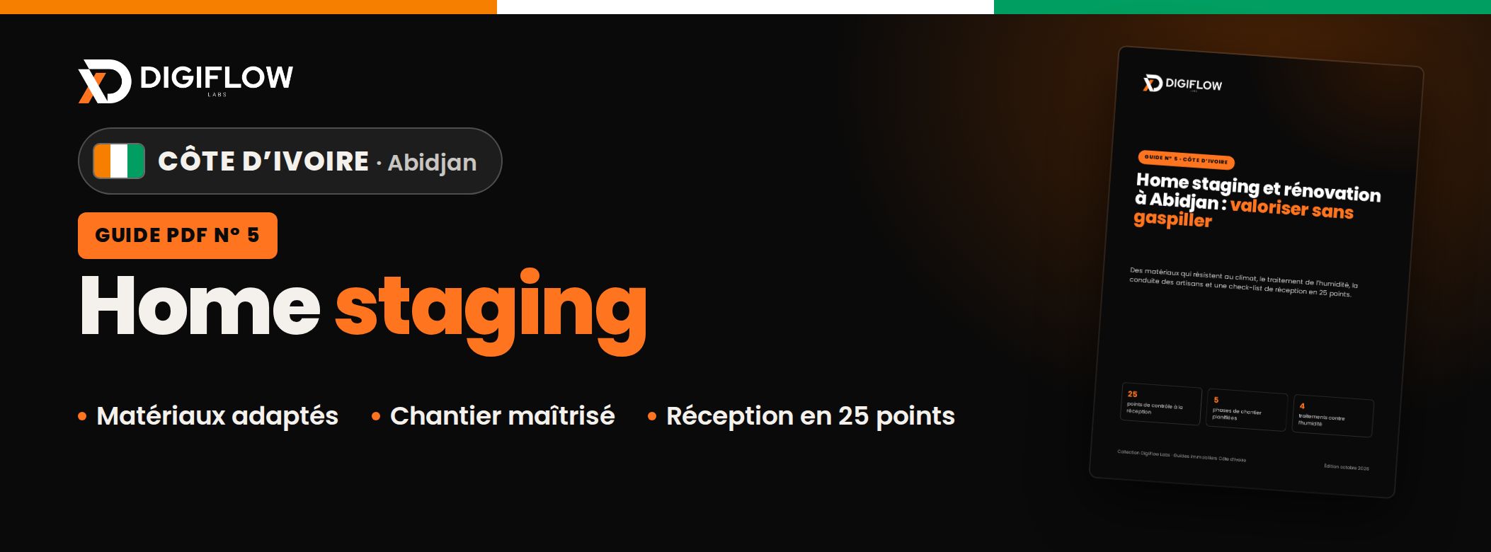 Côte d’Ivoire · Home staging et rénovation à Abidjan