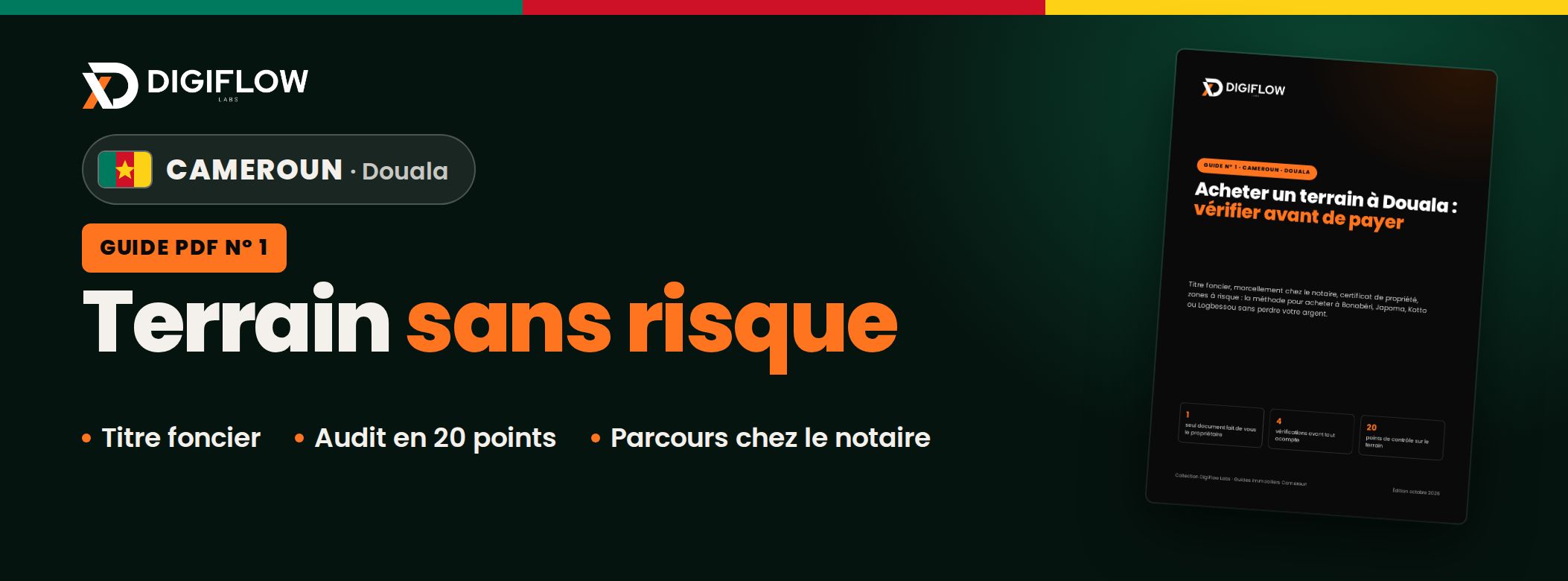 Cameroun · Acheter un terrain à Douala en toute sécurité
