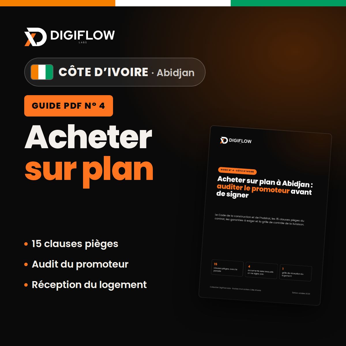 Côte d’Ivoire · Acheter sur plan à Abidjan (VEFA)