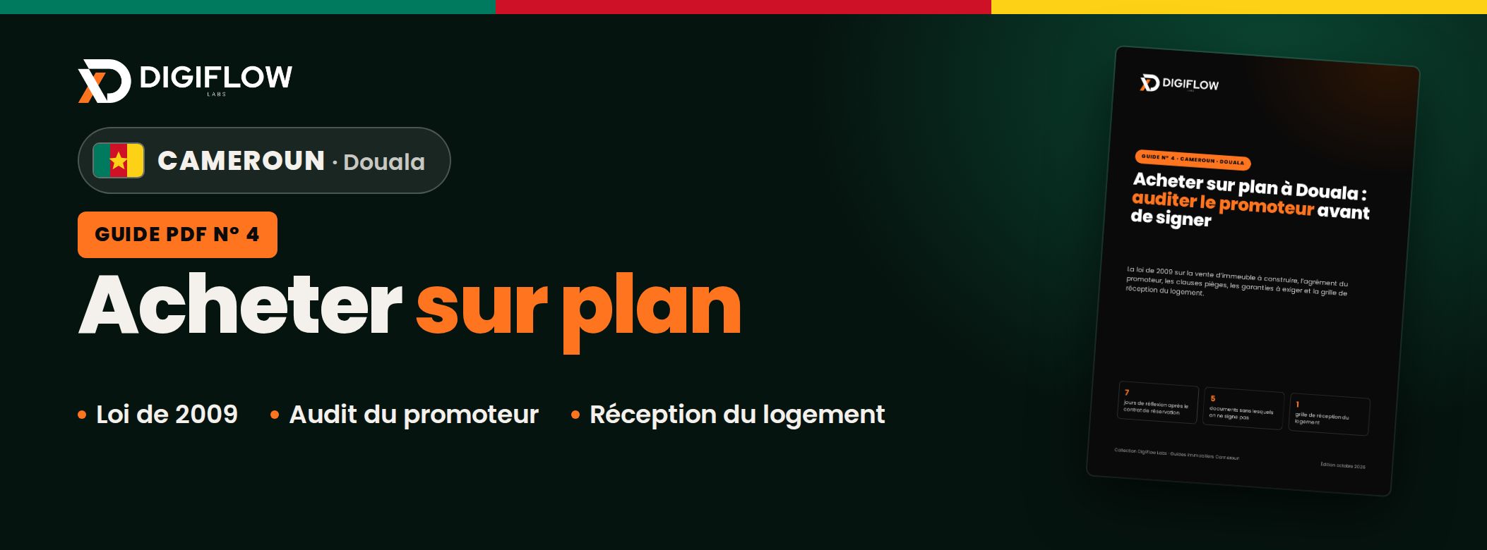 Cameroun · Acheter sur plan à Douala