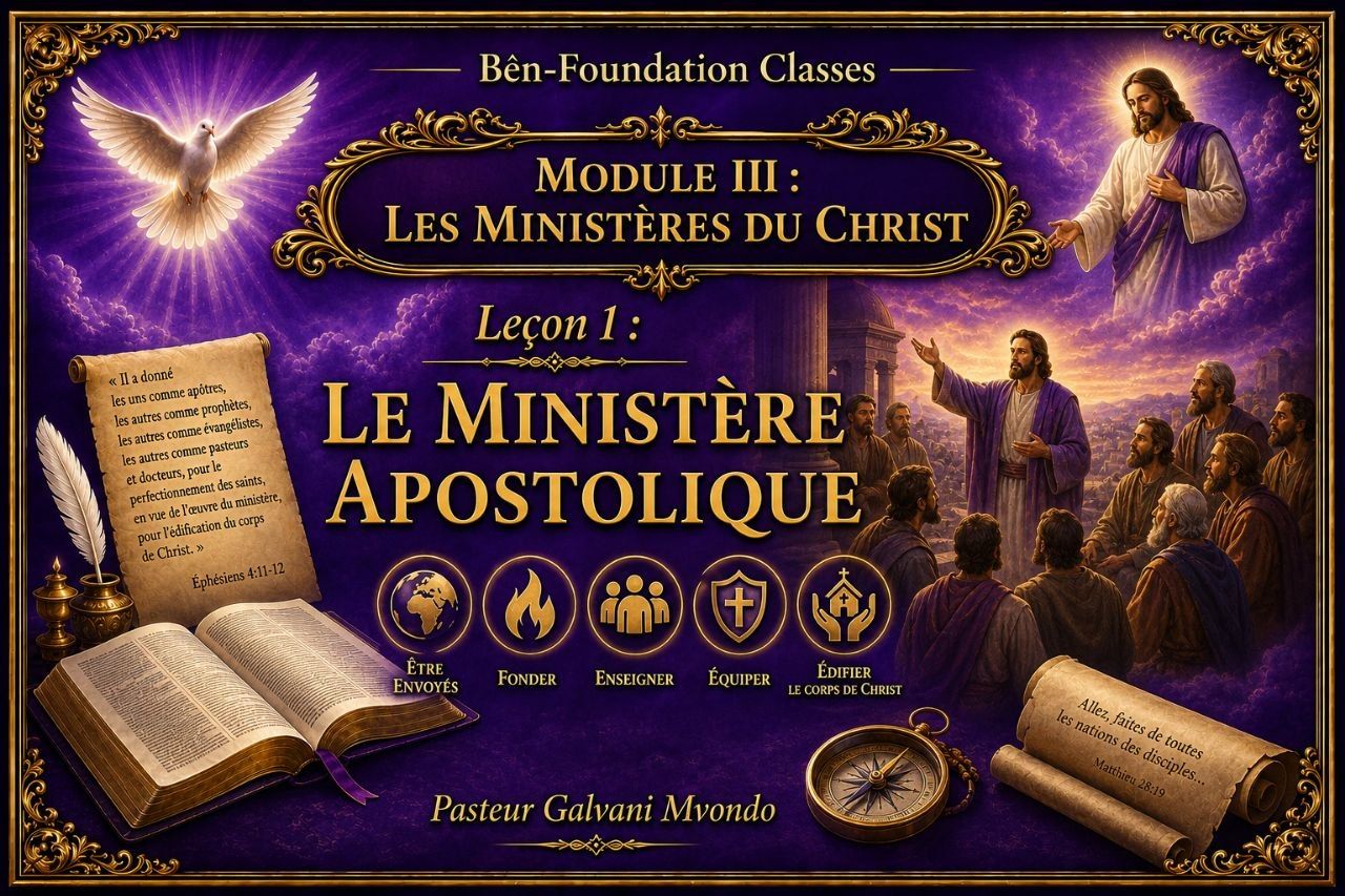[M.3-L.1] LE MINISTERE APOSTOLIQUE