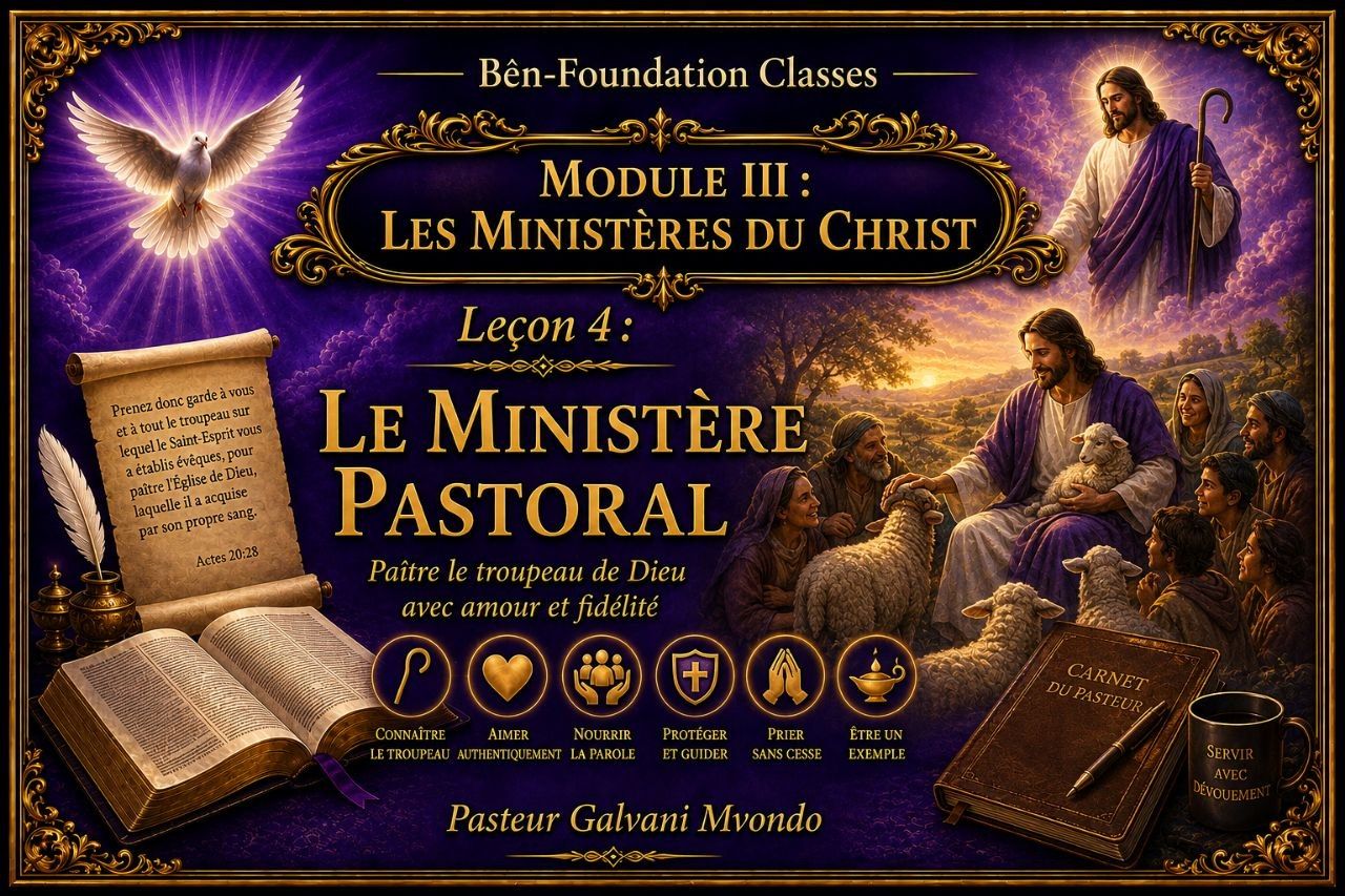 [M.3 - L.4] LE MINISTERE PASTORAL