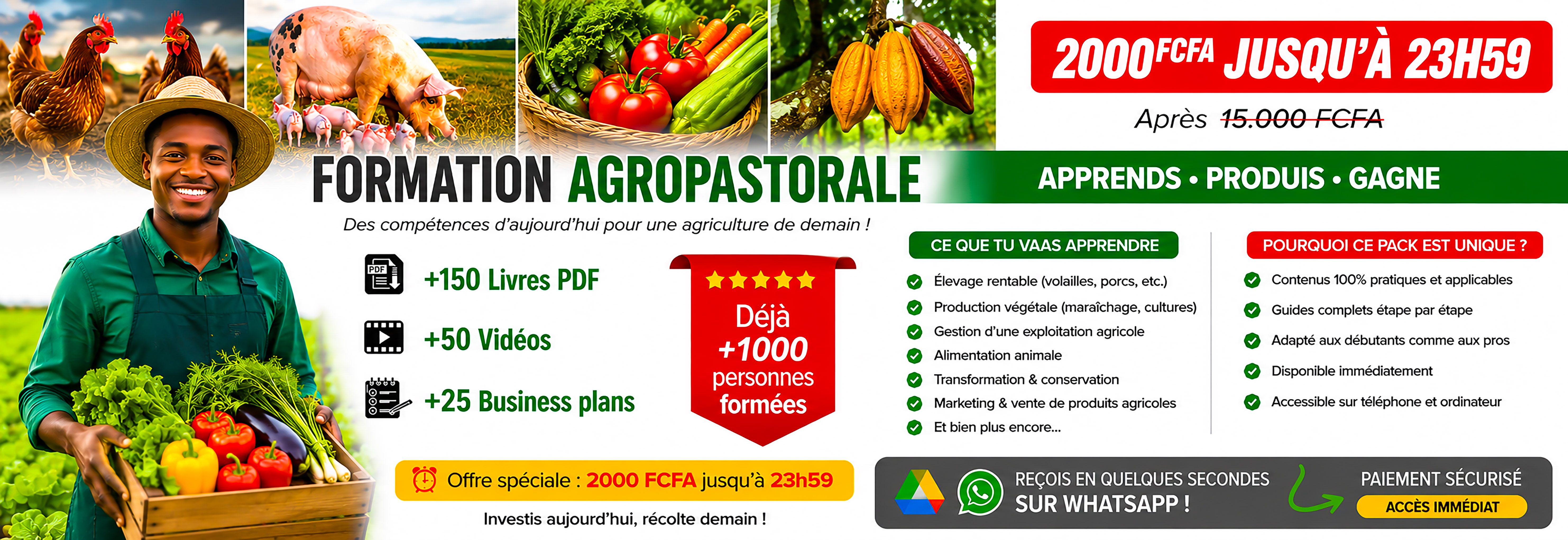 Kits de Formation Agriculture & Élevage