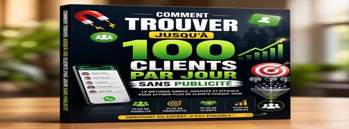 COMMENT TROUVER JUSQU’À 100 CLIENTS PAR JOUR SANS PUBLICITÉ