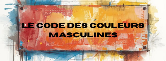 Catalogue : le code des couleurs masculines