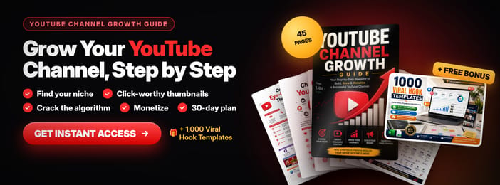 🚀 YouTube Growth Guide — Build, Grow & Monetize Your Channel