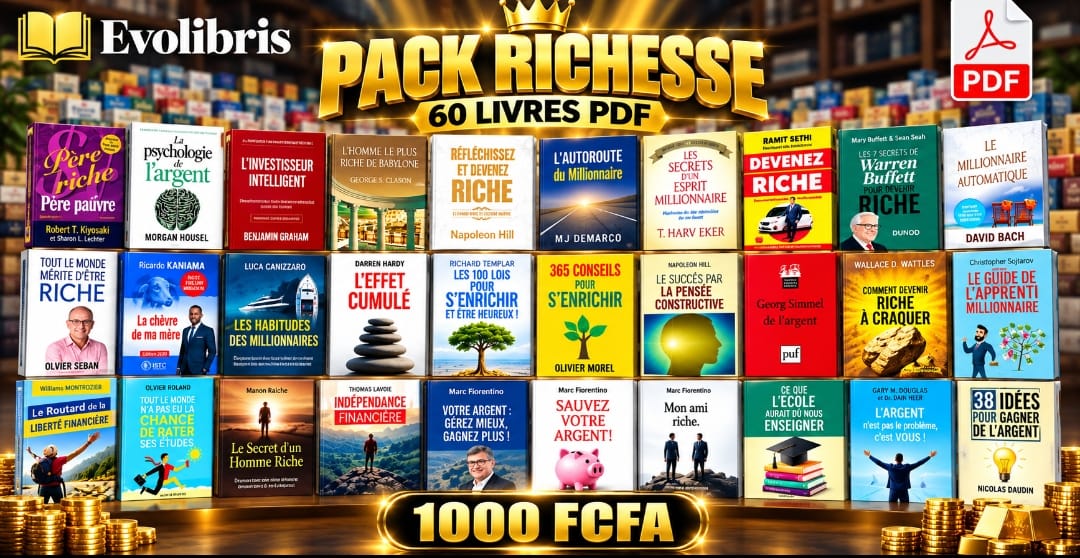 PACK RICHESSE – 60 LIVRES PDF