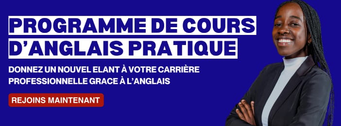PROGRAMME DE COURS D'ANGLAIS PRATIQUE