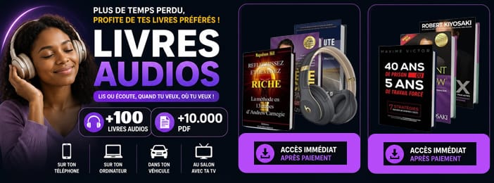 PACK 1 LIVRES AUDIOS