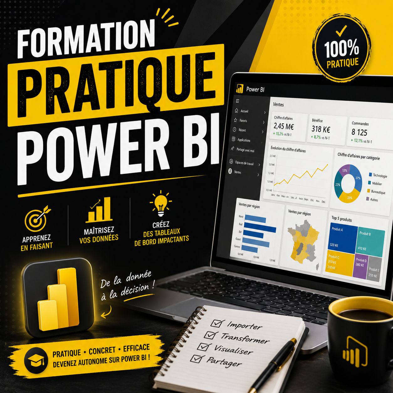 FORMATION PRATIQUE POWER BI