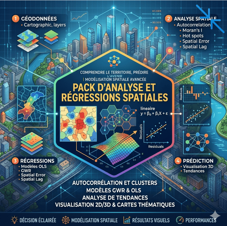 ANALYSE ET REGRESSIONS SPATIALES