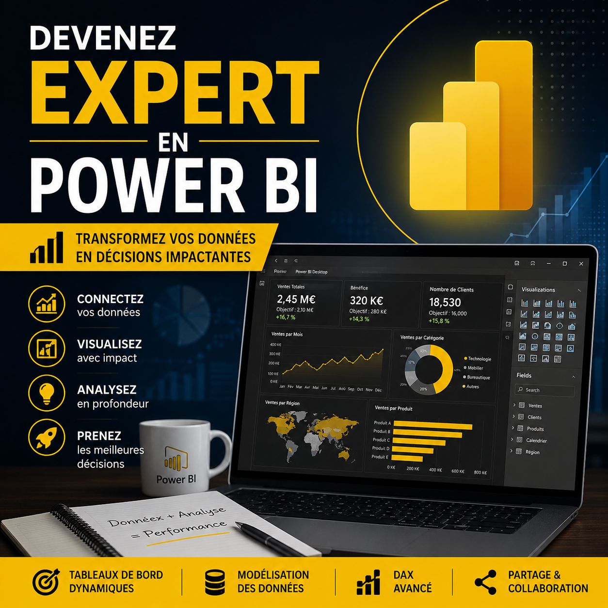 Devenez expert en POWER BI