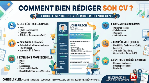 COMMENT REDIGER SON CV