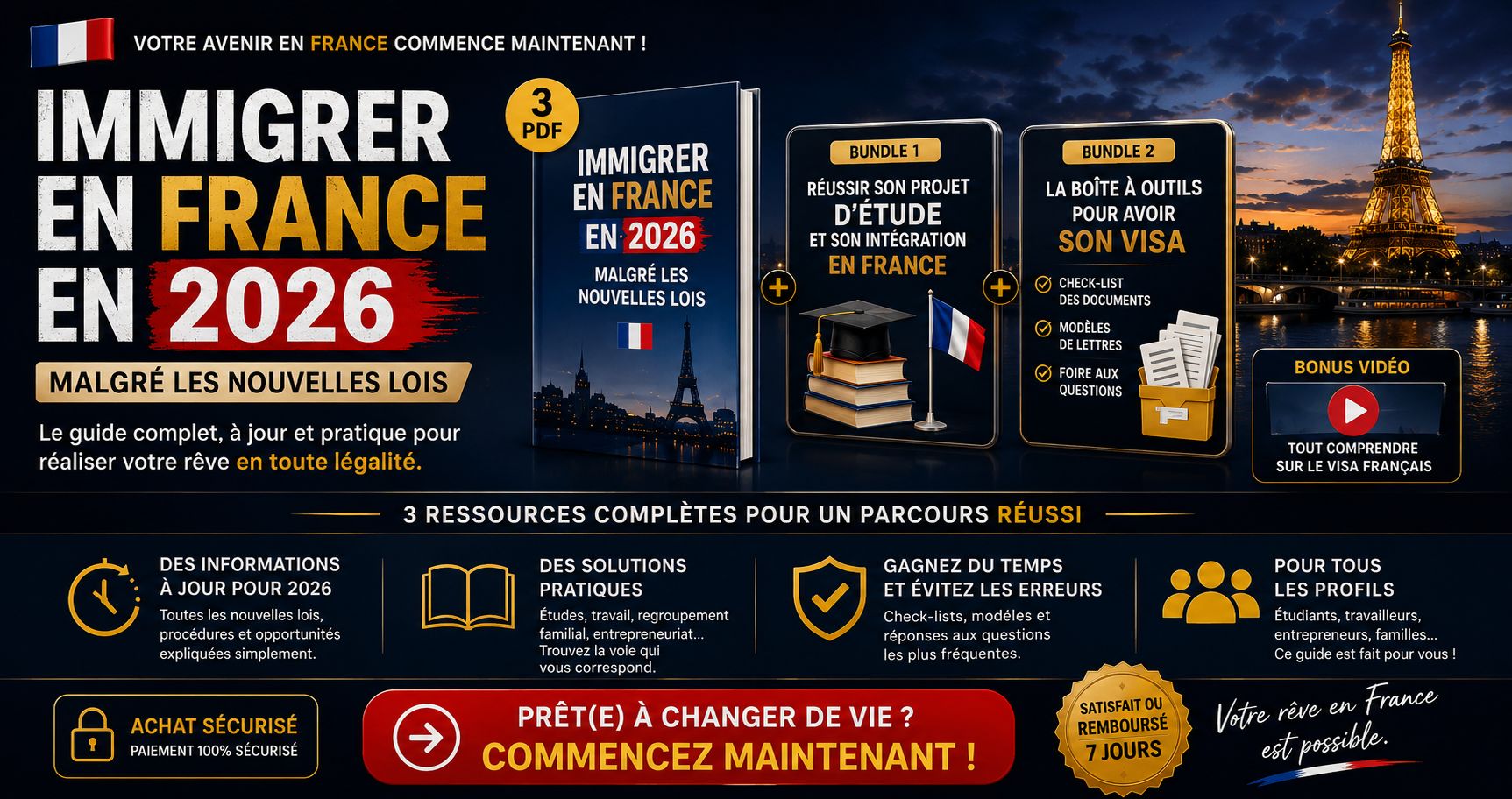 Le visa pour la France 🇨🇵 en 2026 : tout ce qu'il te faut pour éviter le REFUS de visa