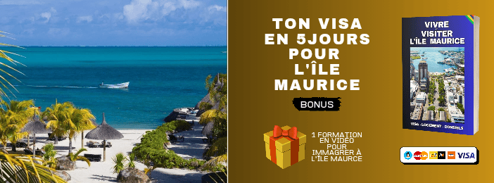 TON VISA EN 5 JOURS POUR L'ÎLE MAURICE : DOCUMENTS + FORMATION