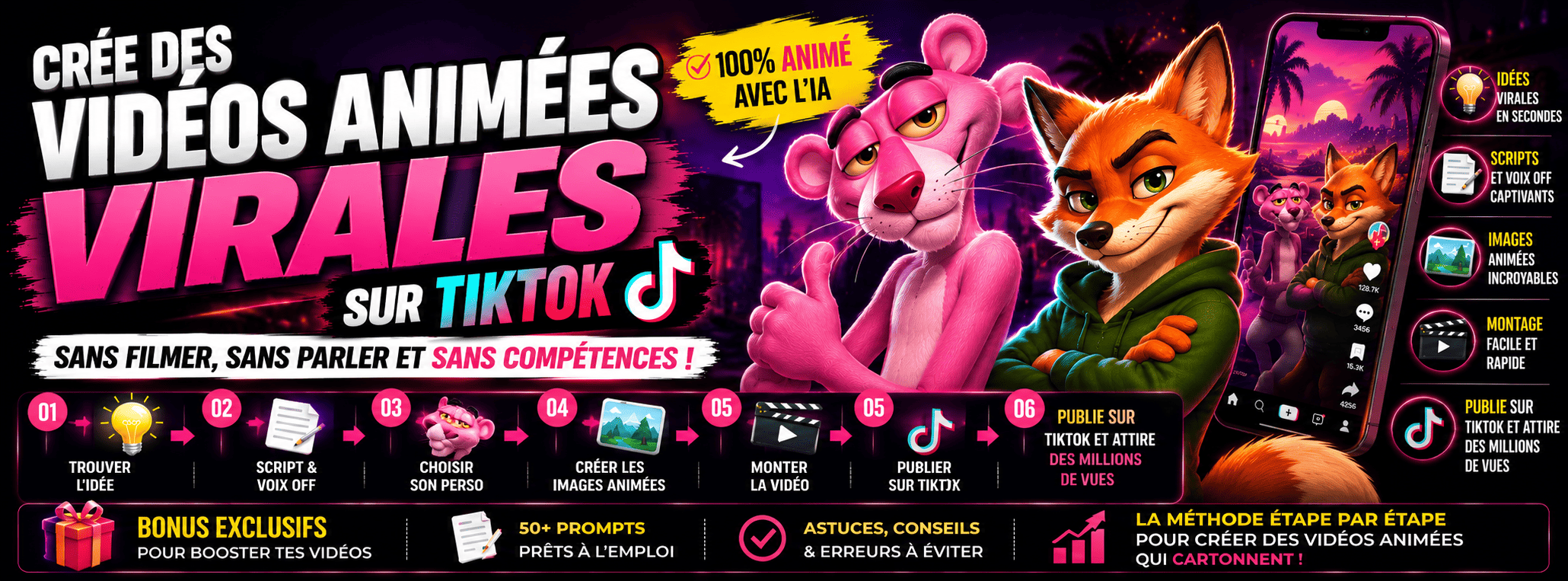 La Méthode Complète pour Créer des Vidéos Virales Sans Filmer ni Parler