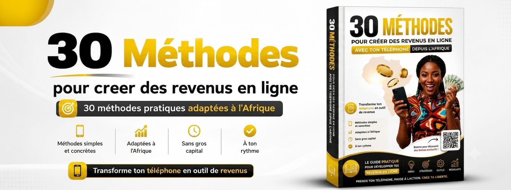 📘 30 MÉTHODES POUR CRÉER DES REVENUS EN LIGNE