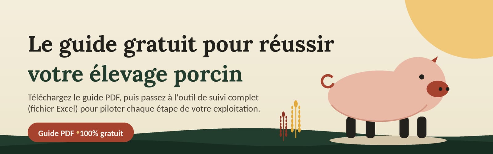 Guide d'utilisation fichier Excel élévage des porcs