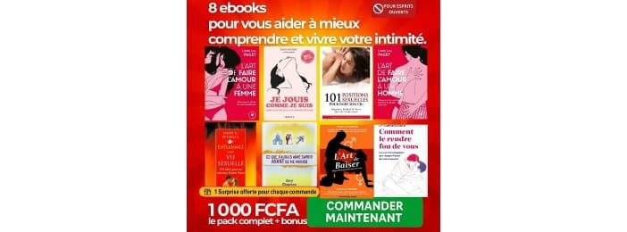 PACK DE 8 LIVRES D'AMOUR + BONUS