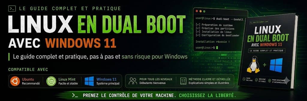 Linux en Dual Boot avec Windows 11 – Le Guide Complet (PDF)