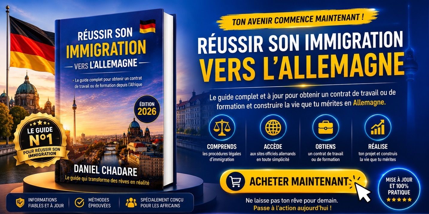 Réussir son immigration vers l’Allemagne + Bonus 🎁