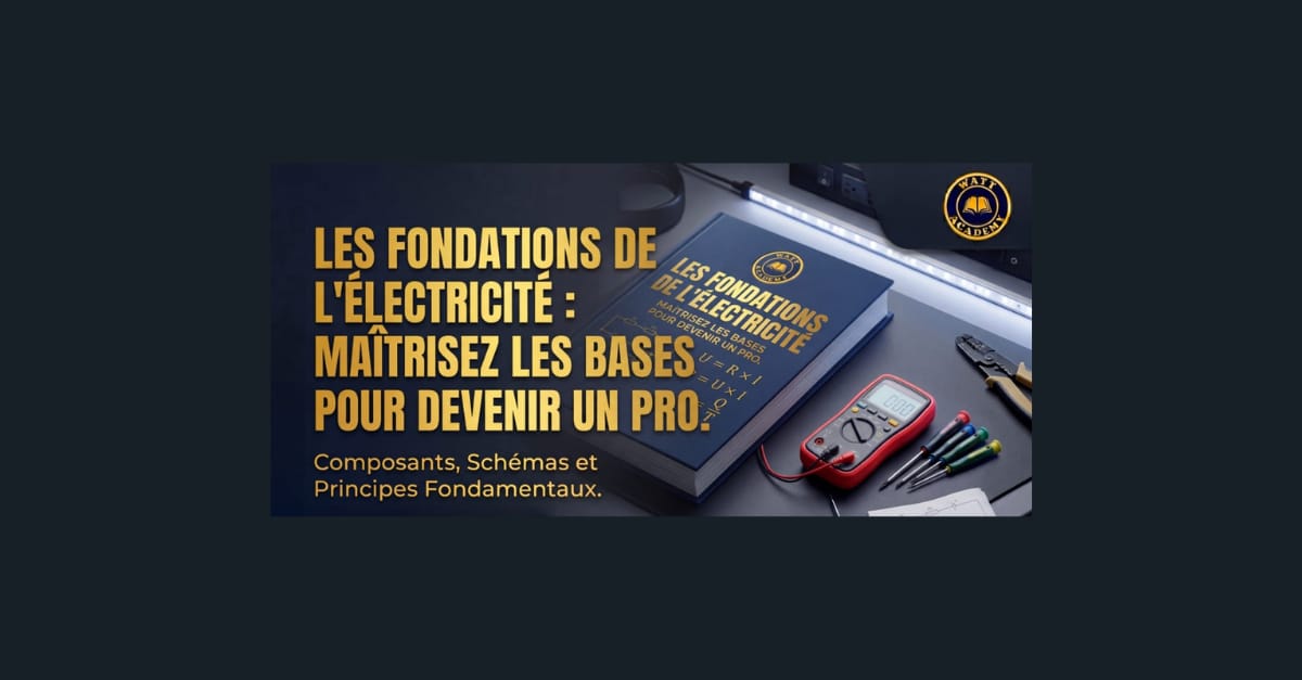 Les Fondations de l'Électricité : Maîtrisez les Bases pour Devenir un Pro