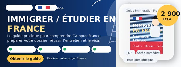 DECROCHER VOTRE VISA POUR LA FRANCE EN UNE SEMAINE