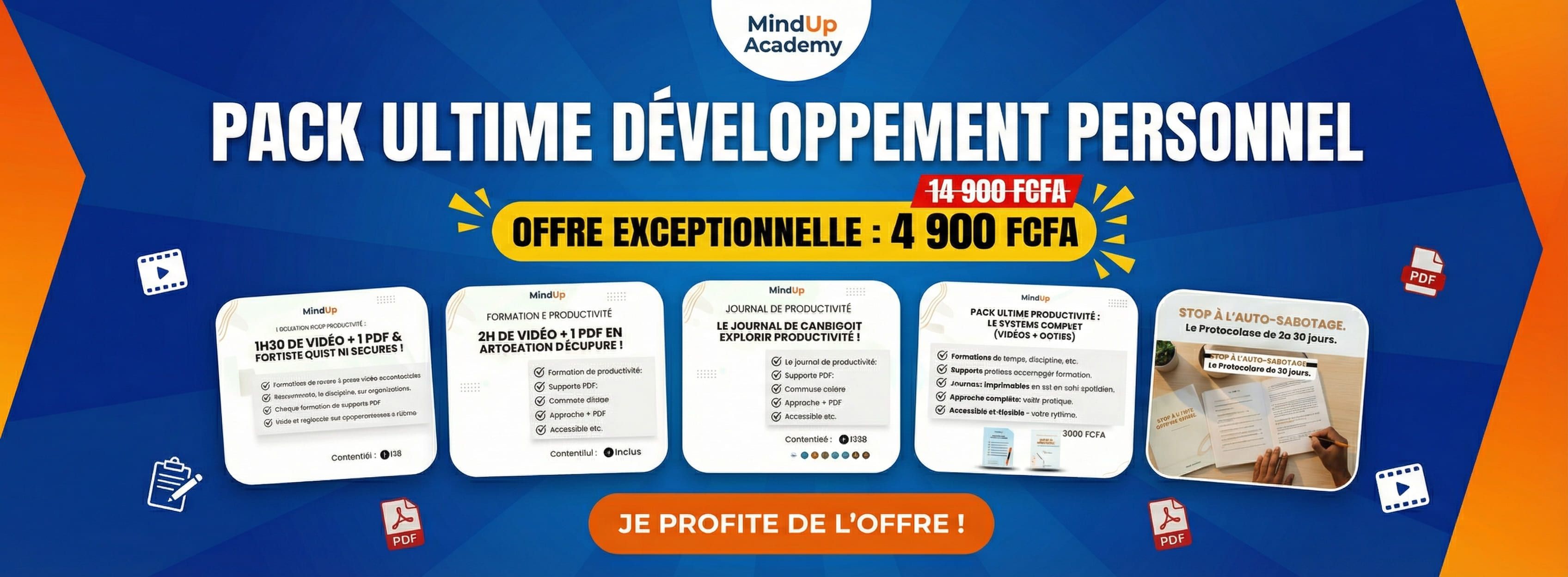 Pack Ultime de développement personnel !