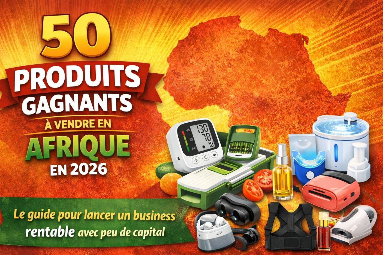 50 produits gagnants à  vendre en Afrique en 2026