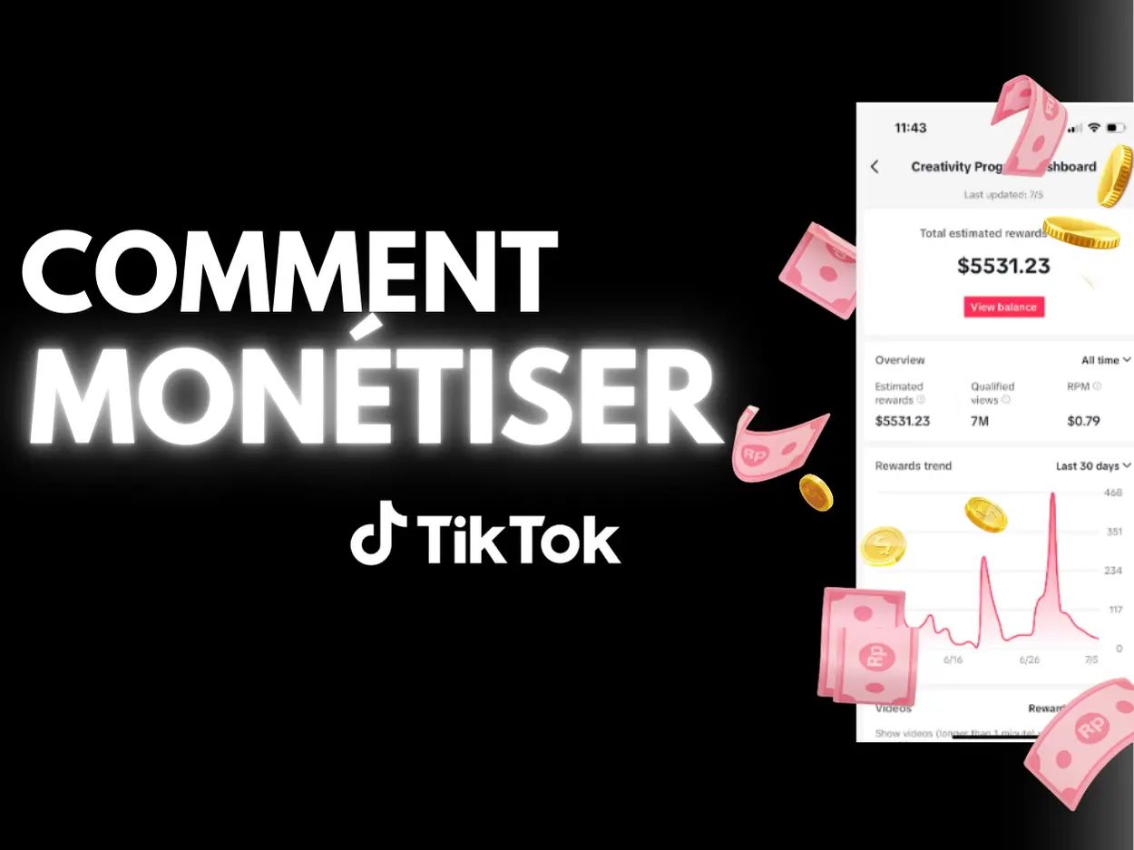Monétises ton TIKTOK