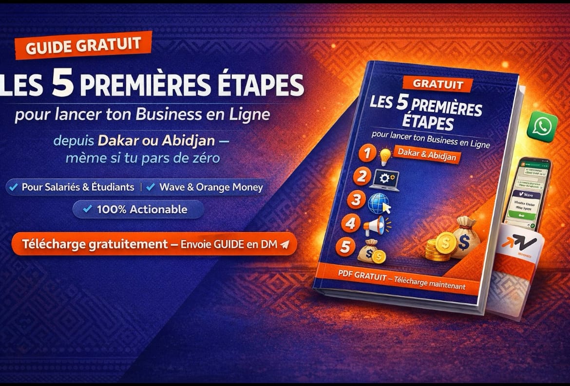 Guide : 5 étapes business en ligne