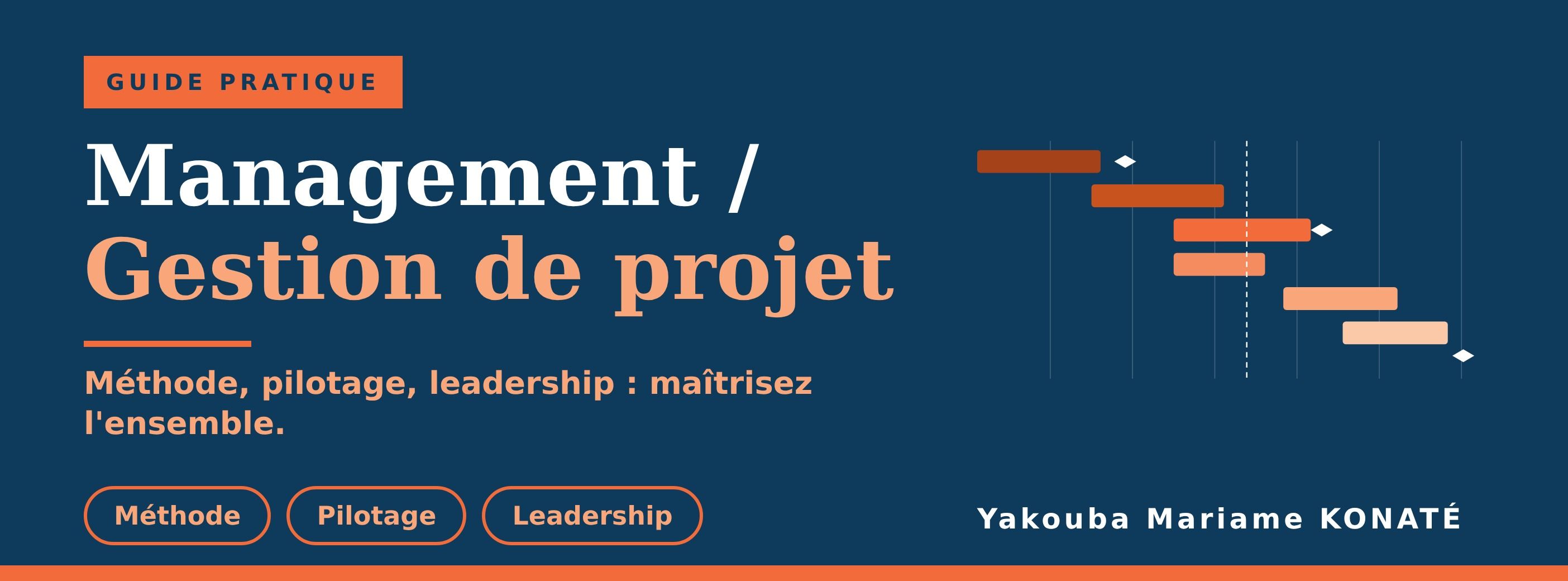 Management/Gestion de projet : Méthode, pilotage, leadership