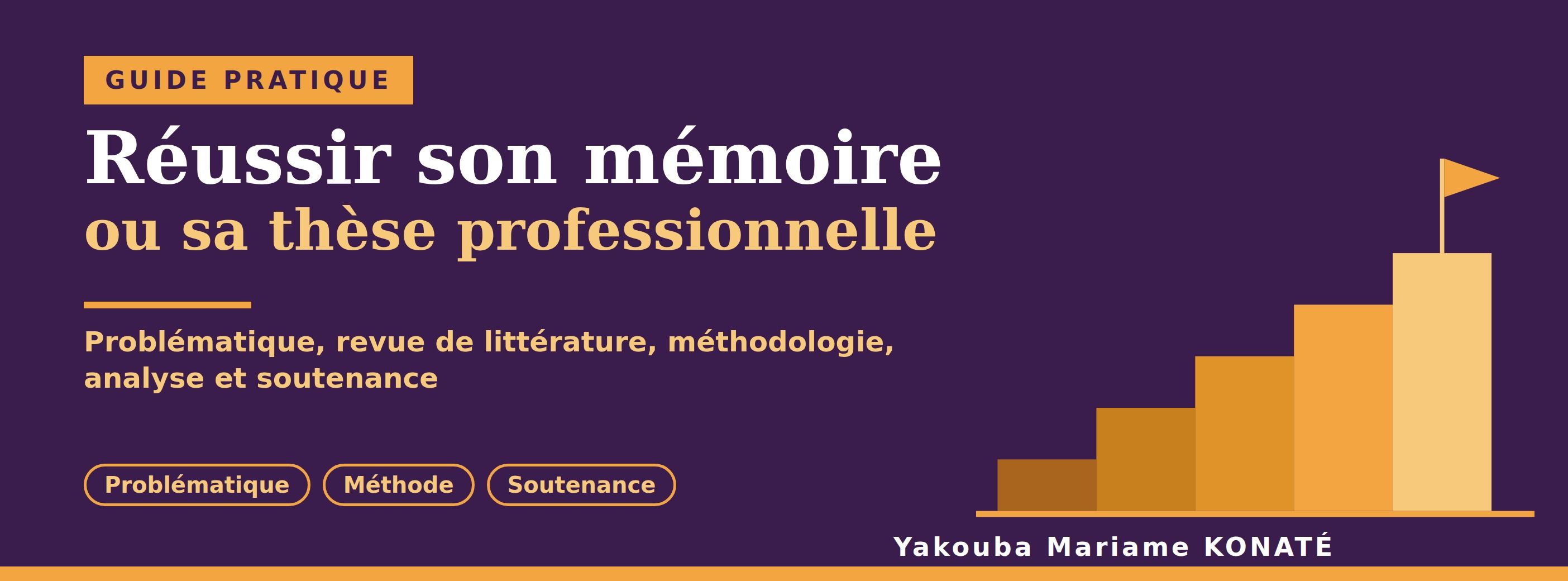 Réussir son mémoire ou sa thèse professionnelle : le guide pratique