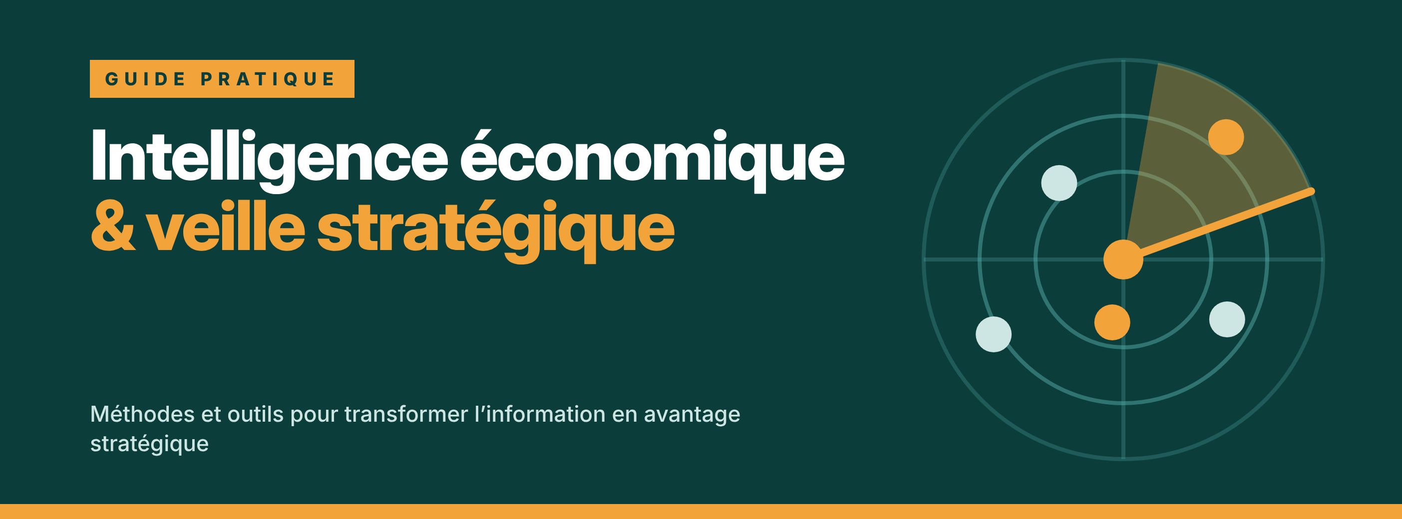 Intelligence économique & veille stratégique : le guide pratique
