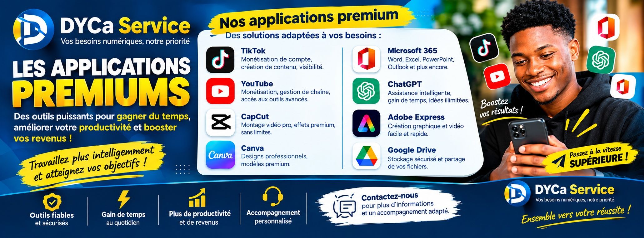 Applications Premium Illimitées — Spécial Entrepreneurs